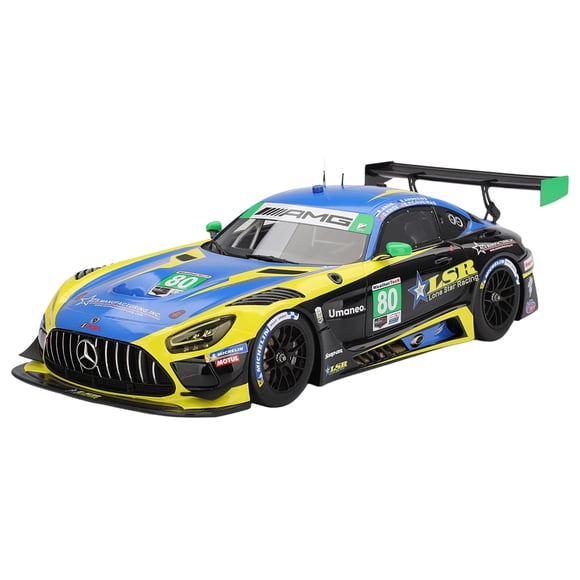 Mercedes-AMG GT3 EVO #80 "Lone Star Racing" IMSA "24 Heures de Daytona" (2025) Voiture Modèle 1/18 par Top Speed
