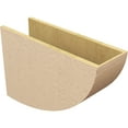 thumbnail image 5 of 9"W x 27"D x 18"H Classic Durham Rough Cedar Woodgrain TimberThane Corbel, Primed Tan, 5 of 6