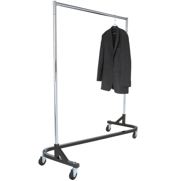 Commercial Garment Rolling ZRack KD Construction With Durable Square
