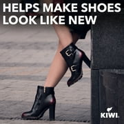 KIWI Regular Shoe Polish, Black, 1.125 oz (1 Metal Tin)