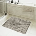 thumbnail image 2 of Better Homes & Gardens Thick & Plush Braided Bath Rug, Navy, Charcoal Infused Memory Foam, 17x24", 2 of 7