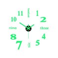 thumbnail image 2 of Giunmcul Holiday Gift Finder Comfortable and DIY Wall Clock Without Punching, Personalized Living Room, Bedroom Clock, Silent Digital Clock, Decorative Wall Sticker Clock, 2 of 2