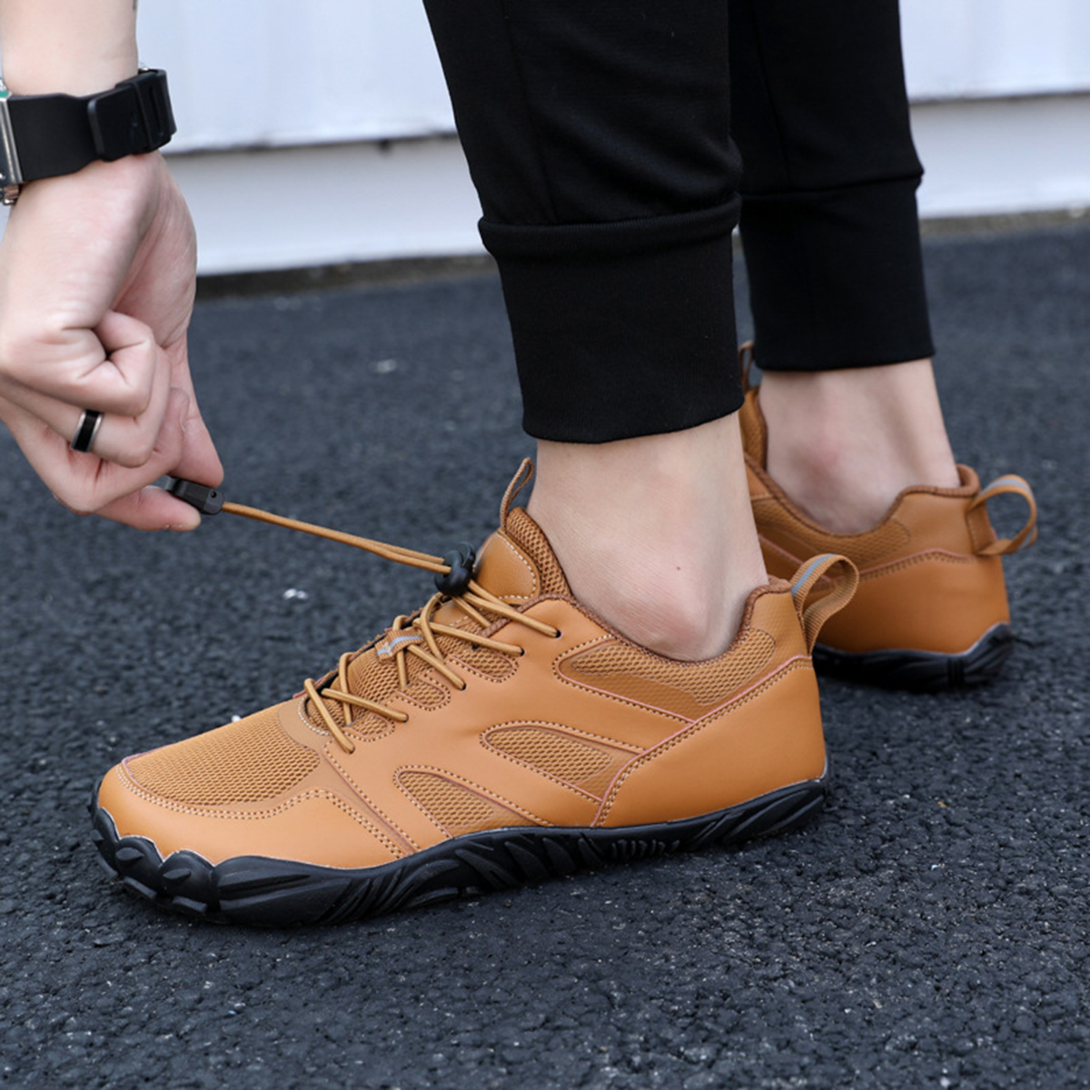AUXDIQ Hiking Shoes Mens Mountain Trekking Shoes Women Breathable Walking Shoes Climbing Shoes Sports Shoes Outdoor Hiking Boots
