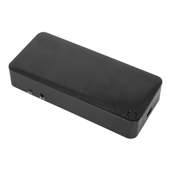 Targus USB-C Universal DV4K Docking Station with 100W Power Delivery with Legacy Host Power Kit - Docking station - USB-C 3.2 Gen 1 - 2 x HDMI, 2 x DP - 1GbE