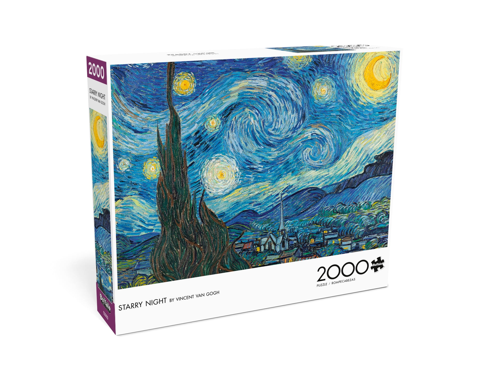 Buffalo Games 2000-Piece Starry Night by Vincent Van Gogh Jigsaw Puzzle
