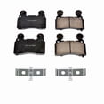 thumbnail image 1 of Power Stop Brake Pad 17-1474 Z17 Evolution; FMSI Number D1474; Ceramic Brake Pads; Set Of 4; With Premium Stainless Steel Hardware, 1 of 4
