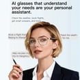 thumbnail image 6 of AI Translation Smart Glasses with 164+ Language, Bluetooth Glasses with Photochromic Lenses for Men&Woman, Ideal Gift for Office/Travel, 6 of 9