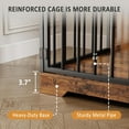 thumbnail image 7 of Acekid Dog Crate Furniture for Medium Small Dogs, Wooden Dog Kennel Indoor with Storage Shelves, 3 Drawers & Hidden Bowl, Modern Pet Cage Side End Table, 7 of 7