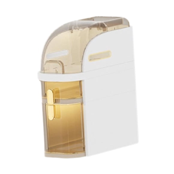 Mueble de baño de suelo delgado, organizador de suelo para baño con cajones y estantes de almacenamiento, armario organizador de inodoro para oficina corto
