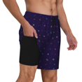 thumbnail image 2 of Fotbe Mathematical Symbols Traje de Baño para Hombre – Shorts de Natación de Secado Rápido con Forro y Bolsillos-X-Large, 2 of 6