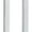 Chromes, variant on Alno G420-8-PN Block Contemporary Urban 8" Center To Center Back To Back Door Pulls -