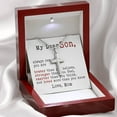 thumbnail image 2 of Perfect Gift For Your Son - Artisan Cross Necklace - Gift Box & Message Card, 2 of 5