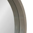 thumbnail image 5 of Kate and Laurel Hutton Round Decorative Modern Wood Frame Wall Mirror, 22 Inch Diameter, Graywash Finish, 5 of 7
