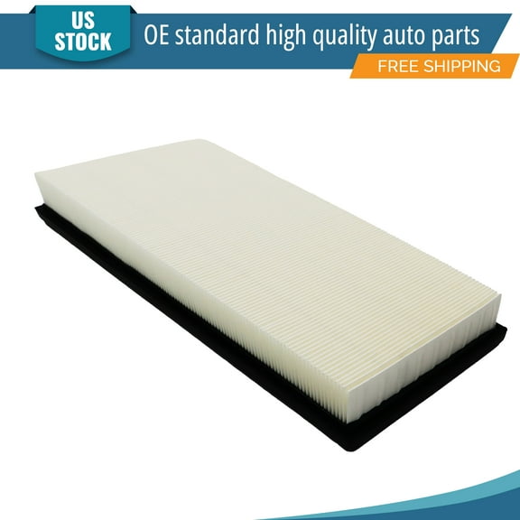 YXPCARS 1 x Front Engine Air Filter for Ford F-150 F-250 F-Super Duty E-150 Econoline Bronco, New Air Filter Replacement (CA6366)