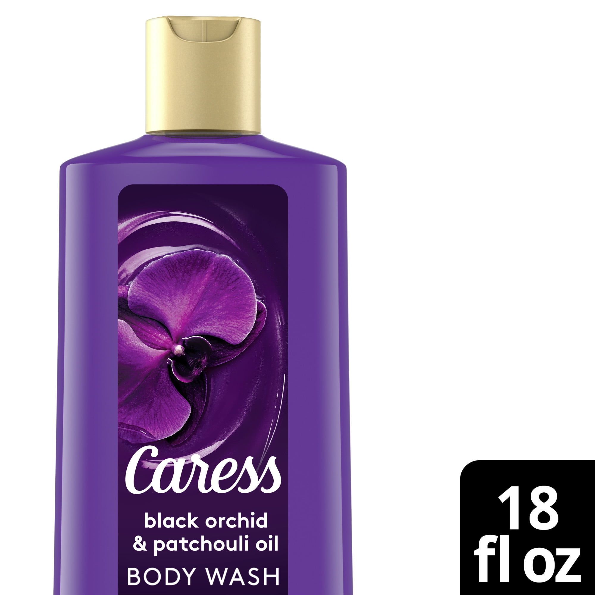 Caress Moisturizing Body Wash Black Orchid & Patchouli Oil 18 fl. Oz.