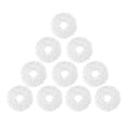 thumbnail image 1 of 10pcs Microfiber Mop Cloth Pads For Ecovacs Deebot X1 Omni Turbo, 1 of 5