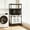 Black, variant on Rijanmt Laundry Sorter with Wheels,2-Tier Laundry Hamper with 2 Section Sorting Bag for Dirty Clothes Socks Underwear & Towel Storage,Extra Large Laundry Cart for Laundry & Dorm Organization,S,White