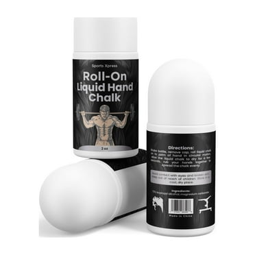 Roll-On Liquid Hand Chalk, Liquid Chalk, Gym Chalk, Weightlifting Chalk, Gymnastics Chalk, Pole Dancing Chalk, Rock Climbing Chalk, Cross-Fit Chalk