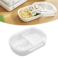 thumbnail image 1 of Boîte à Lunch pour Enfants, 3 Compartiments Détachables 490ml pour Bureau, 1 of 7