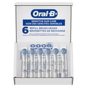 Oral-B Toothbrush Heads, Sensitive Gum Care Electric Toothbrush Replacement Brush Heads, 6 Count