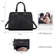 thumbnail image 3 of Bolso de mano Dasein Fashion para mujer de piel sintética con cartera, 3 of 5