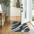 thumbnail image 2 of ODIKA 2'x3' Washable Doormat Non-Slip, Low Pile Large Tonal Bound Brushwork Freeform Covering Fuzzy for Entryway, Kitchen, Laundry Room, 2 of 7