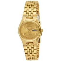 Seiko Women's Seiko 5 Gold Dial Watch - SYMK36K1