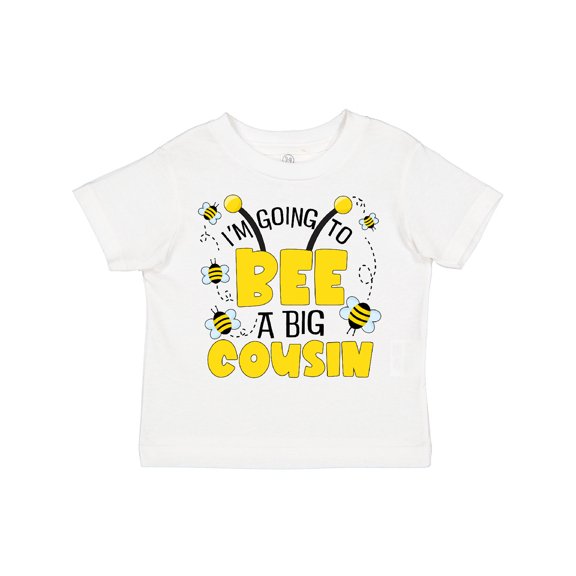 Inktastic I'm Going to Bee a Big Cousin Boys or Girls Toddler T-Shirt