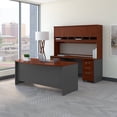 thumbnail image 3 of Bush Business Furniture Series C Bow Réception Bureau Suite Hansen Cerise/gris, 3 of 13