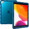 thumbnail image 1 of Gumdrop Hideaway Clear Case for IBAOLEA iPad 8G /7G 10.2 inch (2020) Tablet for Business and Office Essentials - Rugged, Shock Absorbing, Extreme Drop Protection, Slim and Snug Fit (Blue) Teal, 1 of 7