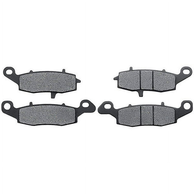 KMG Front Brake Pads Compatible with 2004-2009 Suzuki DL 650 V-Strom - Non-Metallic Organic NAO Brake Pads Set