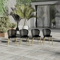 thumbnail image 3 of Amazonia Brighton 9-Piece 100% FSC Teak Wood Rectangular Patio Dining Set, 3 of 10