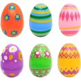 thumbnail image 3 of Huevos de Plástico Gigantes TUNC 24 para Búsqueda de Pascua Adornos de Cestas Decoraciones, 3 of 5