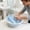 Blue, variant on DZQMTKX Folding Laundry Tub, Collapsible Wash Basin With Scrubbing Surface, Space-Saving Portable Washtub for Home Laundry, Camping, and Outdoor Use