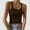 Brown, variant on SHITINN Women Summer Casual Basic Graphic Tanks Vest Funny Beach Vacation Classic Fit Shirt Top Women Running Cropped Top Compression 4x plus Size Tops 2xl Tops Women 2x Lace Top Base Shirt 5 Way Bra