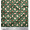 thumbnail image 1 of Soimoi Poly Georgette Fabric Artistic Floral Print Fabric by Yard 42 Inch Wide, 1 of 3