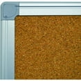 thumbnail image 5 of MasterVision Aluminum Frame Recycled Cork Boards 36" Height x 48" Width - Natural Cork Surface - Environmentally Friendly, Recyclable, Durable, Resilient, Sturdy - Wood Frame - 1 Each, 5 of 7