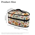 thumbnail image 6 of HELLHERO Flower Travel Irons Carrying Organizer 11.8x6.69x5.5 Inches Easy to Carry for Handheld Steams Iron(Case Only), 6 of 6