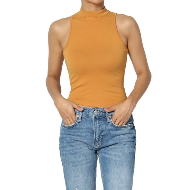 TheMogan - TheMogan Junior's Sleeveless Cut in Shoulder ...