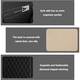 thumbnail image 3 of Upgraded Car Center Console Cover,Microfiber Leather Car Armrest Cover Cushion with 2 Storage Bags,Universal Car Armrest Storage Box Car Interior Accessories for Most Vehicles (Black), 3 of 11