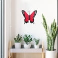 thumbnail image 4 of 3 unids Metal mariposas pared arte decoración colorido hogar jardín pared decoración colgantes, 4 of 6