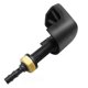 thumbnail image 2 of 1PC Front Window Screen Twin Washer Jet Nozzle for Land Rover Defender- LR061677 Black Front Window Screen Twin Washer Jet, 2 of 5