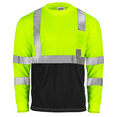 thumbnail image 3 of JORESTECH 5-Pack Hi-Vis Long Sleeve Safety Shirt, ANSI Class 3 (3XL, Yellow/Black), 3 of 8