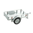 thumbnail image 4 of Remolque de orugas RC, accesorios de repuesto, bricolaje, modificado, actualización, desmontable con enganche, remolque de viaje para RC 1/12 1/18 C Plata, 4 of 8