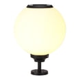 thumbnail image 2 of Lámpara de industrial moderna, linterna de pilar de bola de globo esférico, luz de pilar de globo, accesorio de luces de globo de montaje 40cm, 2 of 8