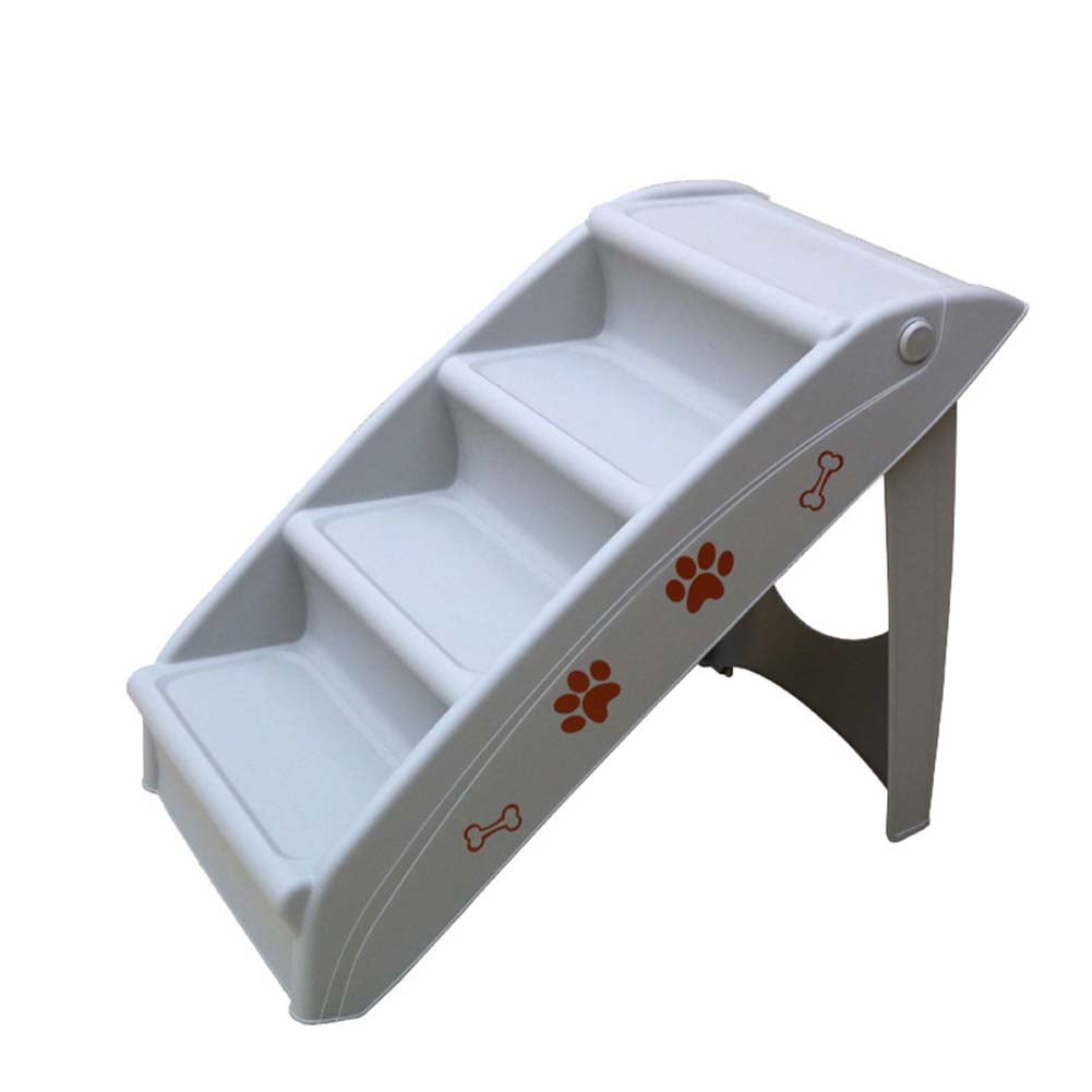 Pet Stairs Folding Pet Steps Nonslip 4Step Pet Ladder for Indoor Dogs and Cats Walmart Canada