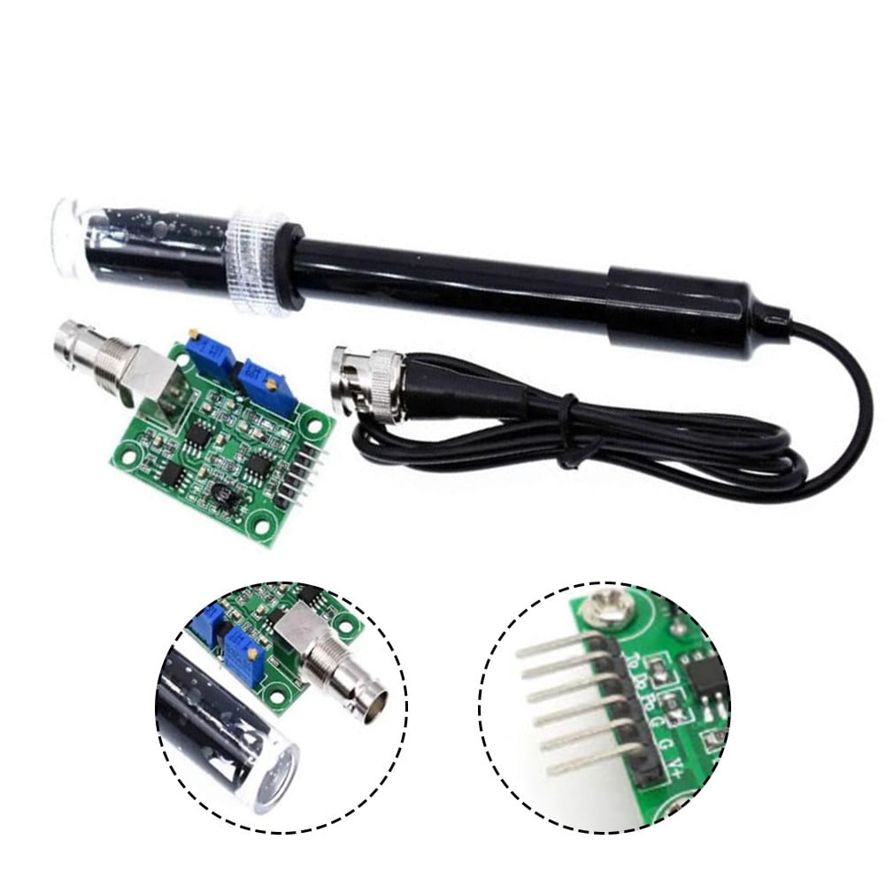 Arduinos Sensitive PH Sensor Kit With PH Electrode Probe And PH Module Detect Water Quality PH Evaluation Water Quality