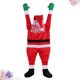 thumbnail image 5 of Navidad Santa Suit Gutter Hanging Santa Claus Creative Party Decoration para la pared del coche de la yarda, 5 of 5