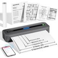 thumbnail image 1 of Phomemo M832 Portable Printers Wireless for Travel, Bluetooth Thermal Printer, Inkless Mobile Printer Support 8.5'' x 11'' & A4 Thermal Paper, Compatible with iPhone Android Laptop for Office Car Home, 1 of 9