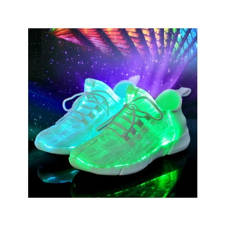 

Harsuny LED Shoes for Men LED Sneakers USB Recharging Light Up Shoes LED Women Glowing Luminous Flashing Shoes Kids